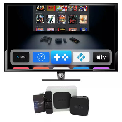 Upgrade-Service für Apple TV mit Kodi, Browser & Emulator Installation + Support