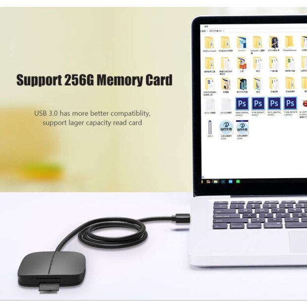VENTION USB 3.0 OTG TF SD XD M2 CF MS Speicherkarte Leser Lesegerät Adapter NEU