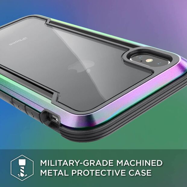 Premium Schutzhülle stoßfest Case Cover X-Doria Defense Shield für iPhone XS / X