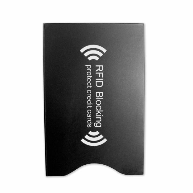 6x RFID NFC Schutzhülle Blocker Kreditkarte PVC-Karton-Schutzfolie