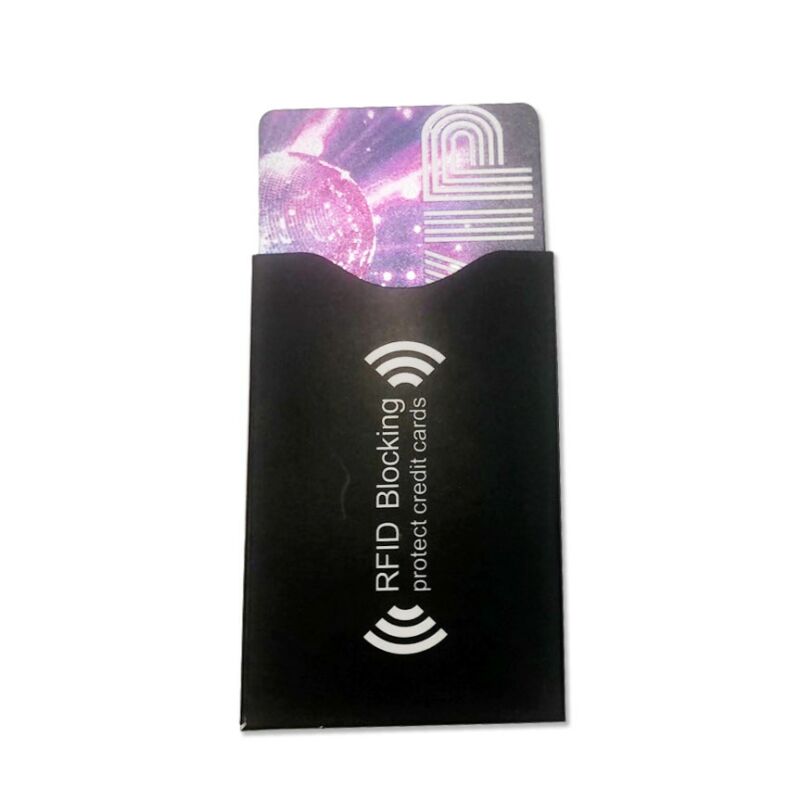 RFID NFC Schutzhülle Blocker EC Kreditkarte PVC-Karton-Schutzfolie, 0,50 €